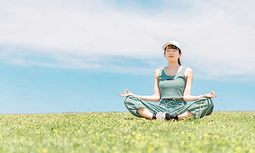 楽しく心地よい運動やアクティビティ、瞑想体験