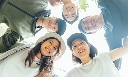 安心・安全で自然と笑顔になれる人とのつながり